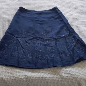 Dress Barn Dark Denim Skirt